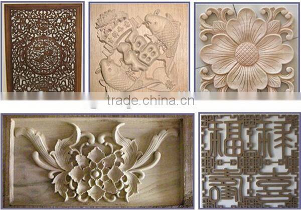 Low noise forbric/cloth/wooden doors/plywood/osb cutting cnc machine