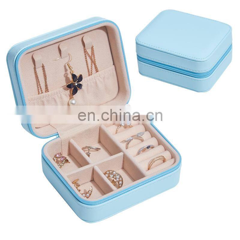Jewelry Casket Organizer Travel Cosmetic Makeup Lipstick Storage Box Jewelry Box