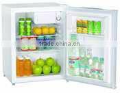 610L side by side three door refrigerator with combination of fan cooling and defrost cooling