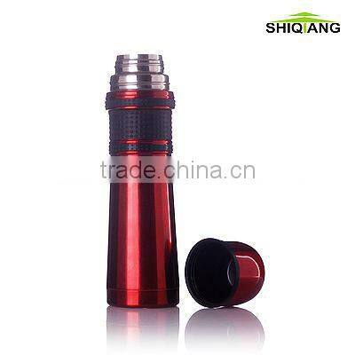 750ml vacuum thermo bottle with rubber grip