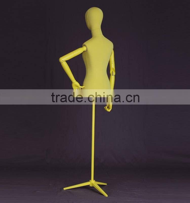 abstract fabric torso female mannequin