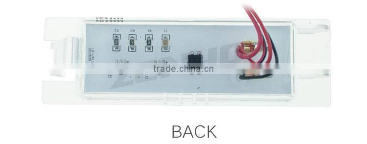 New Lowest factory price 3014SMD 18leds lnsignia Led License Plate