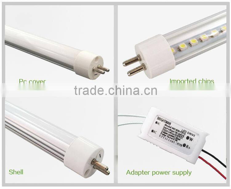 2ft 600mm 9W T4/T5 LED Tube Lighting Pure White 750LM SMD3528 Wholesale 0.6m