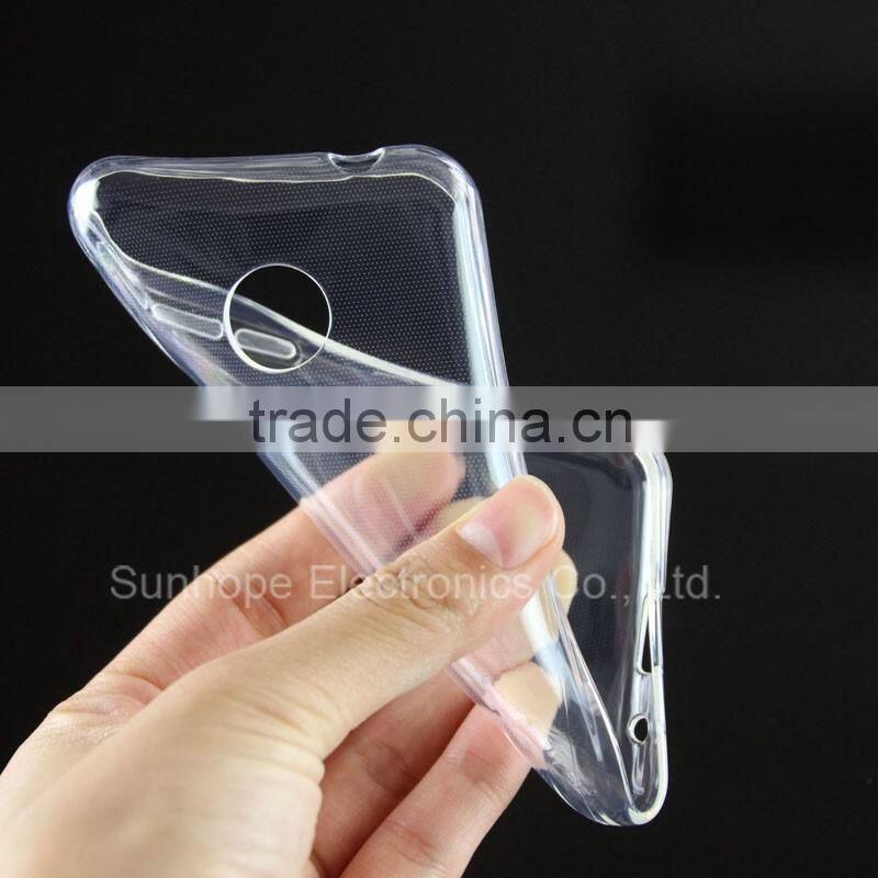 New Transparent tpu soft cell phone case for Vodafone Smart first 7 tpu cover