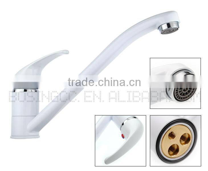 Bosing contemporary long month new design kitchen faucet | single handle brass china kitchen faucet