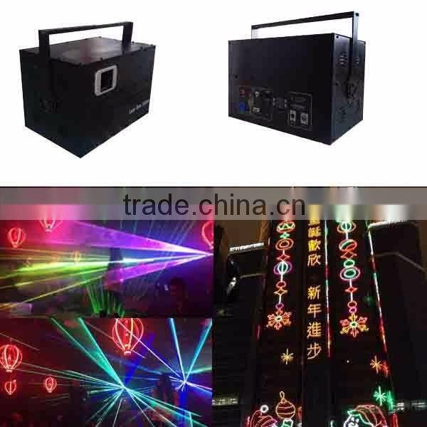 popular 532nm laser projector beam effect green show light