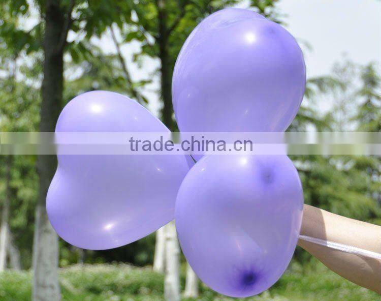 Made in China!hot selling Non-toxic colorful orange heart balloon