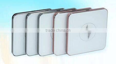 hot design high efficiency desktop qi wireless charger for iphone/samsung