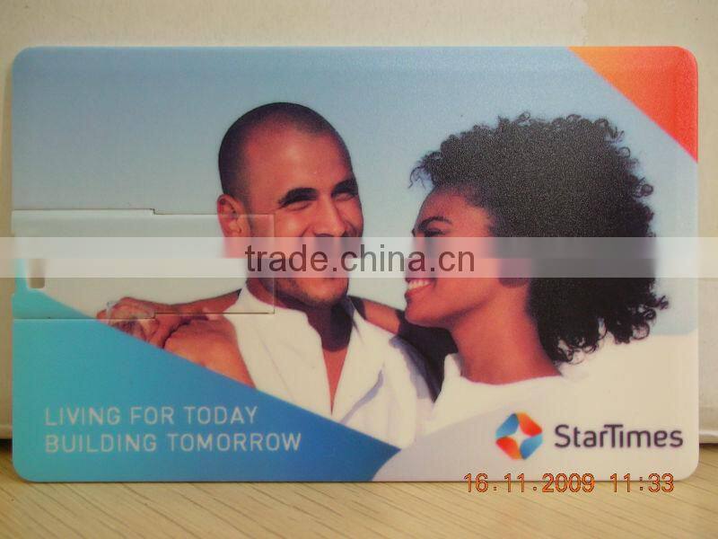 High speed 8gb card type usb flash drive