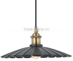 Industrial Loft Style Black Iron Electric Vintage Pendant Light