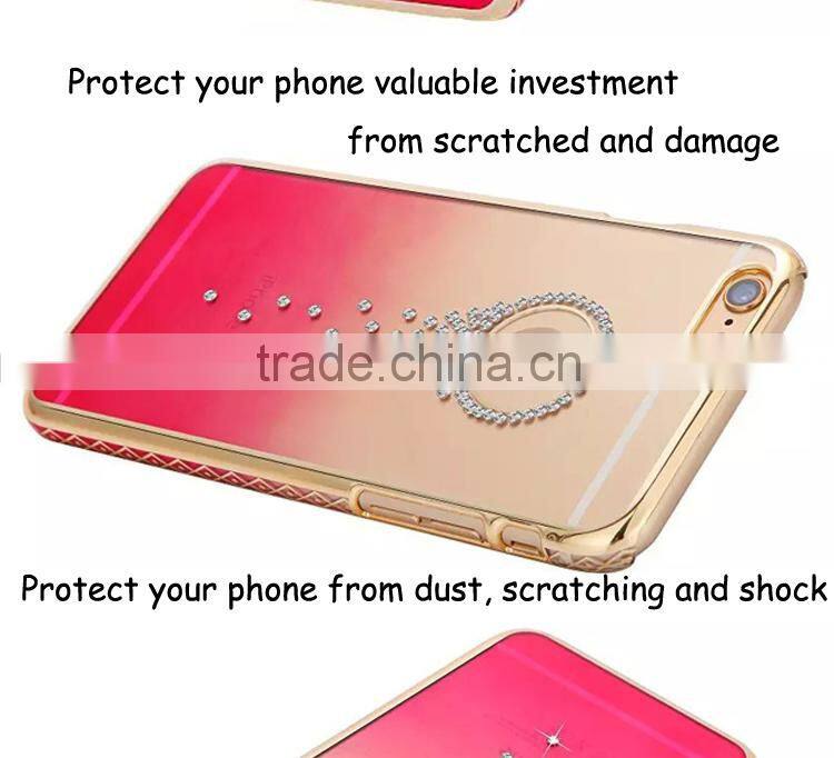 Accesories Mobile Waterproof Prestigio Phone Case For iPhone 6 Cover Diamond,Mobile Phone Case Material Plastic Rock Case