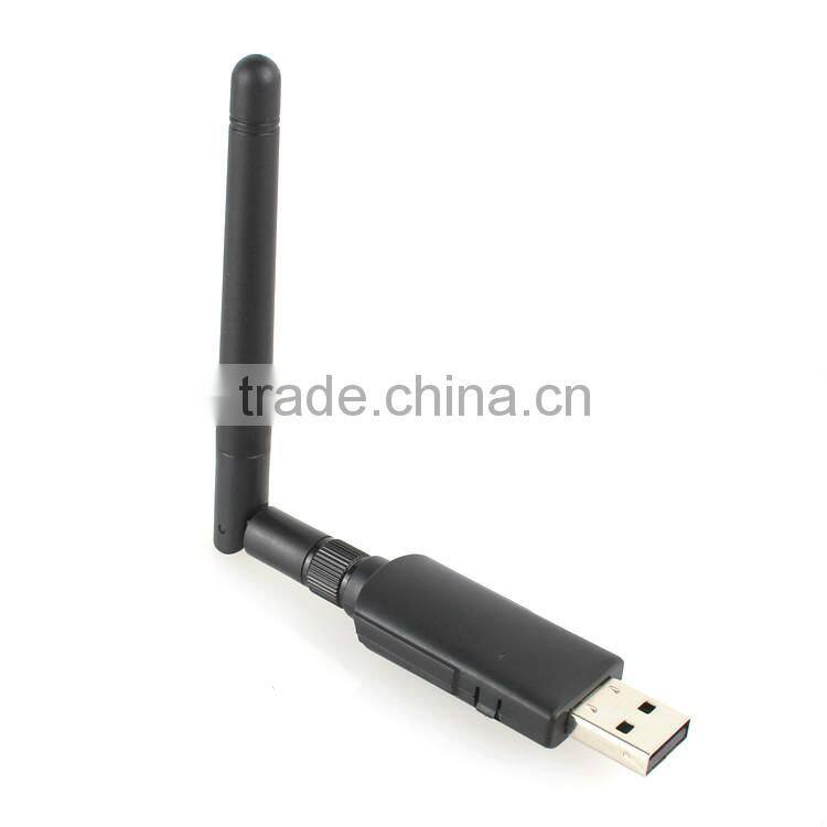mini 2T2R 300Mbps wireless usb wifi adapter with external antenna With WPS botton