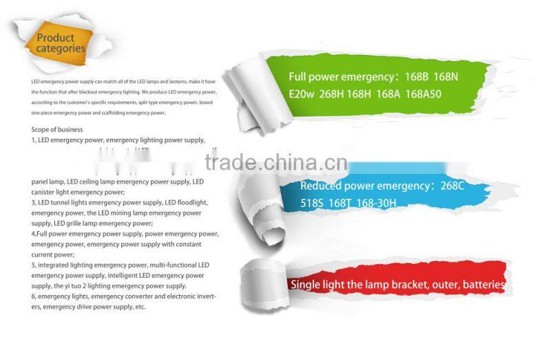 7W NON-MAINTAINED LED EMERGENCY / SAFETY / NIGHT LIGHT INVERTER, 3 HOURS POWER