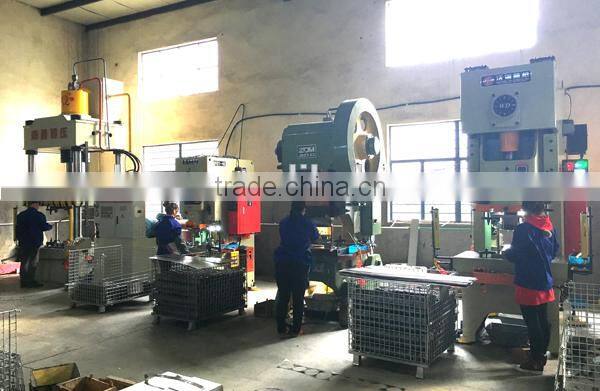 Bracket Brace Leg by Punching and Stamping with Blue painting