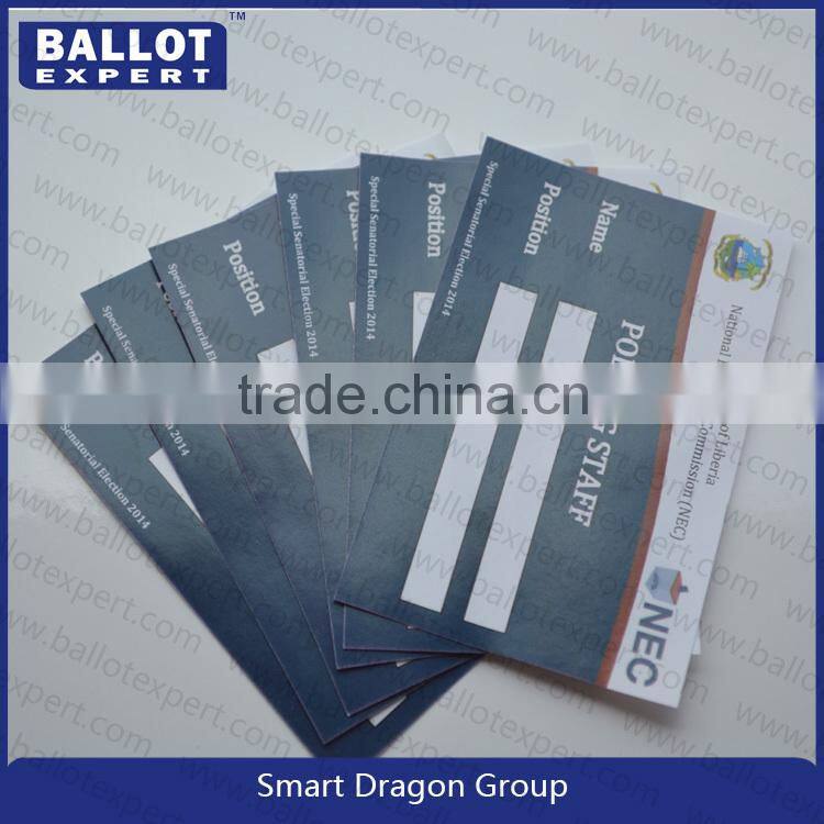 Premium Handmade PVC Name Tags,Working Cards