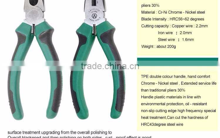 High quality Chromium nickel steel pliers nipper pliers long pointed nose pliers