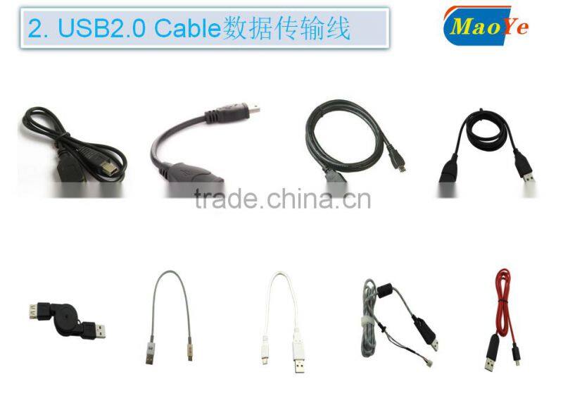 USB2.0 AM-Micro B Cable Braided Wire Sleeving/Sheathing High Speed Android Charging Cable Superspeed Datawire
