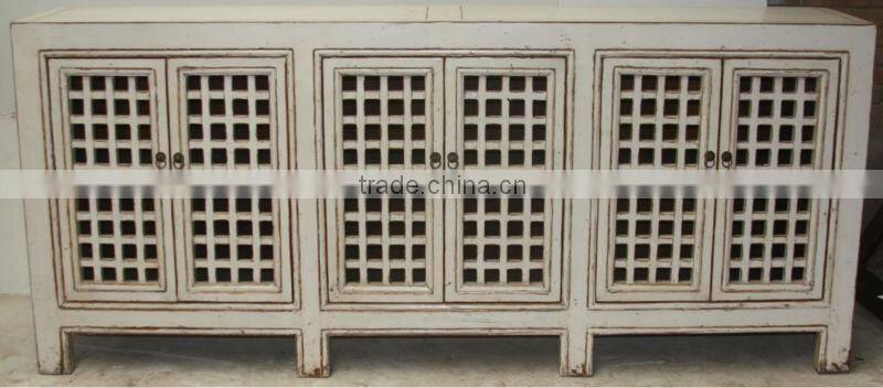 Chinese Antique Furniture/ Louver Door Cabinet