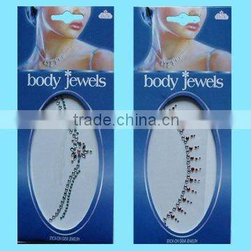 Crystal acrylic stickers