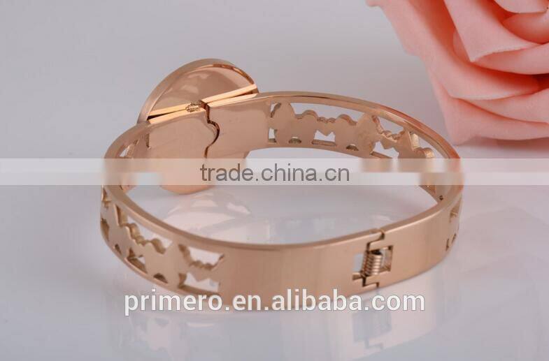 New Fashion Lucky Horse Female Bangle rose gold bracelet For Women