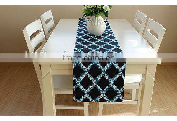 2015 Kikiland latest design high quality organza table runner