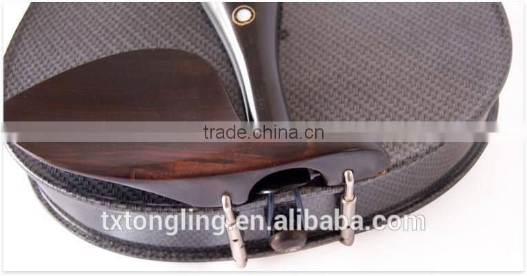 High Quality Black Violin With Art Design TL-1311