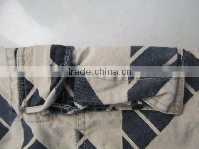 fashion 100%cotton boy's and man's short