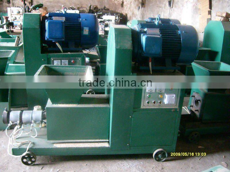 sawdust briquette press/charcoal bar making machine