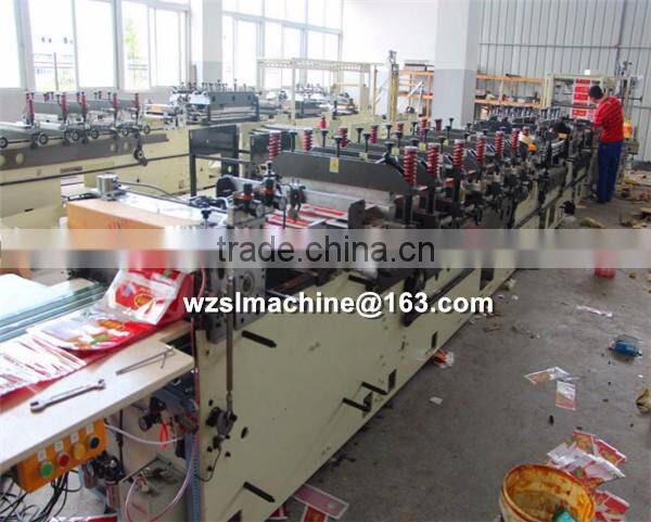 automatic Quality warranty small-scale plastic bag making machine with best service