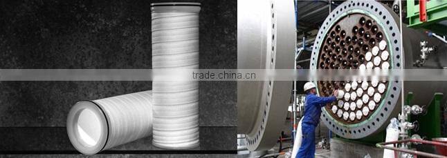 Stainless steel cartridge filter cartridge for water purification systems