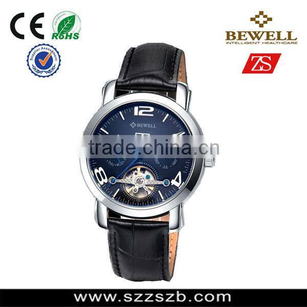 wholesale charming Men's Stainless Steel Automatic Mechanical Watch With Calendar