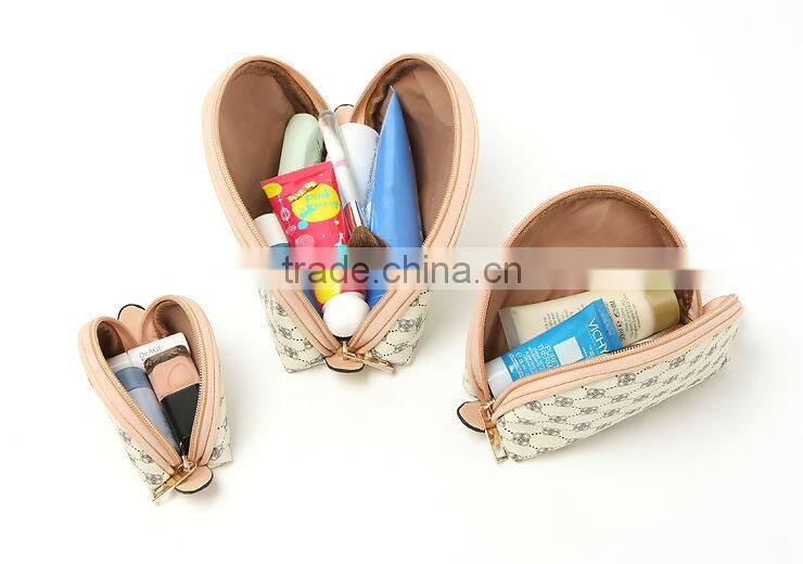 fashion wholesale for promotion customized cosmetic bag