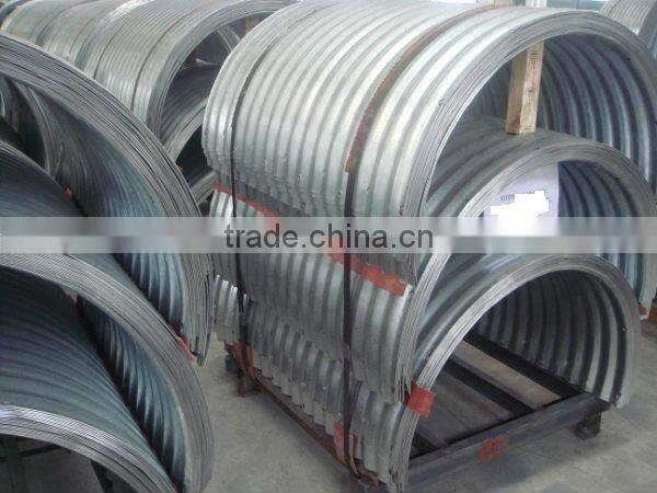 Galvanized Coating Deep Core Corrugated Steel Pipe