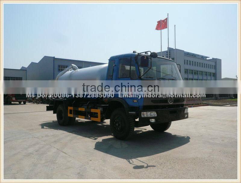 8CBM VACUUM SEWER SCAVENGER TRUCK