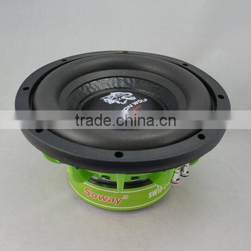 Soway SW10-21GR 1500W auto speaker, 12inch woofer,professional woofer