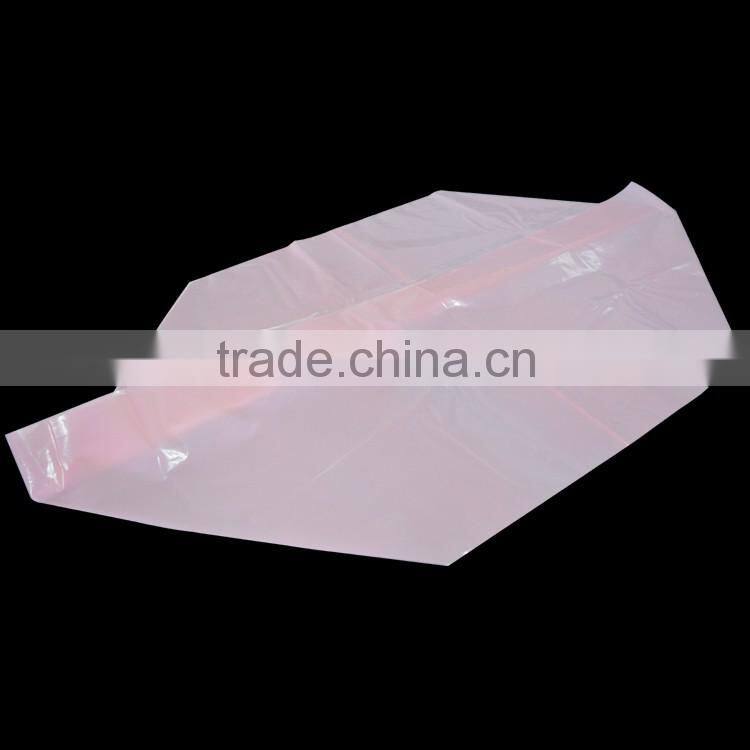 custom printing ldpe square bottom plastic bag China manufacturer