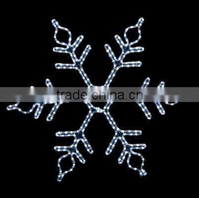 Christmas decorative snow rope light motif 2d