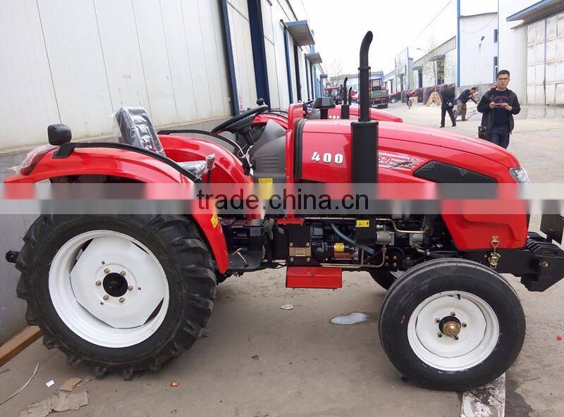 China High Quality 40 hp tractor 4x4 garden tractor agricultural tractor rotavator