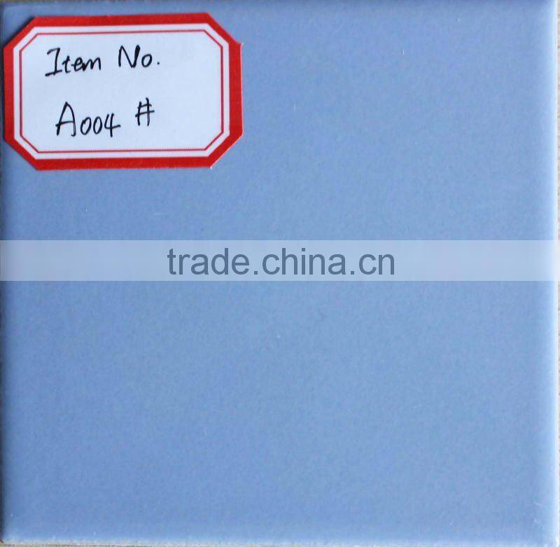 Light and cheap building material for swimming pool tile blue(100*100mm)