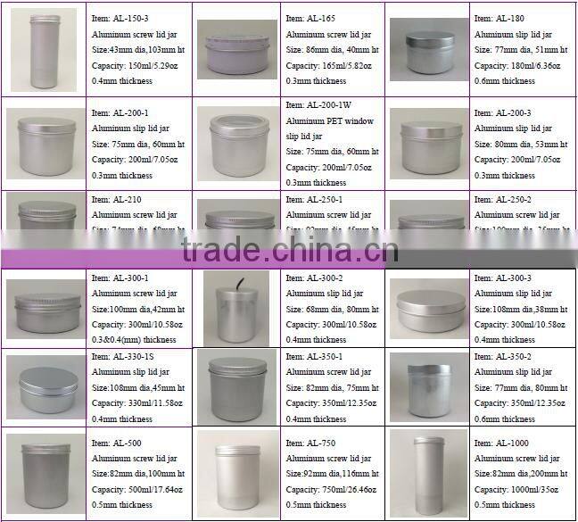 small metal tin containers