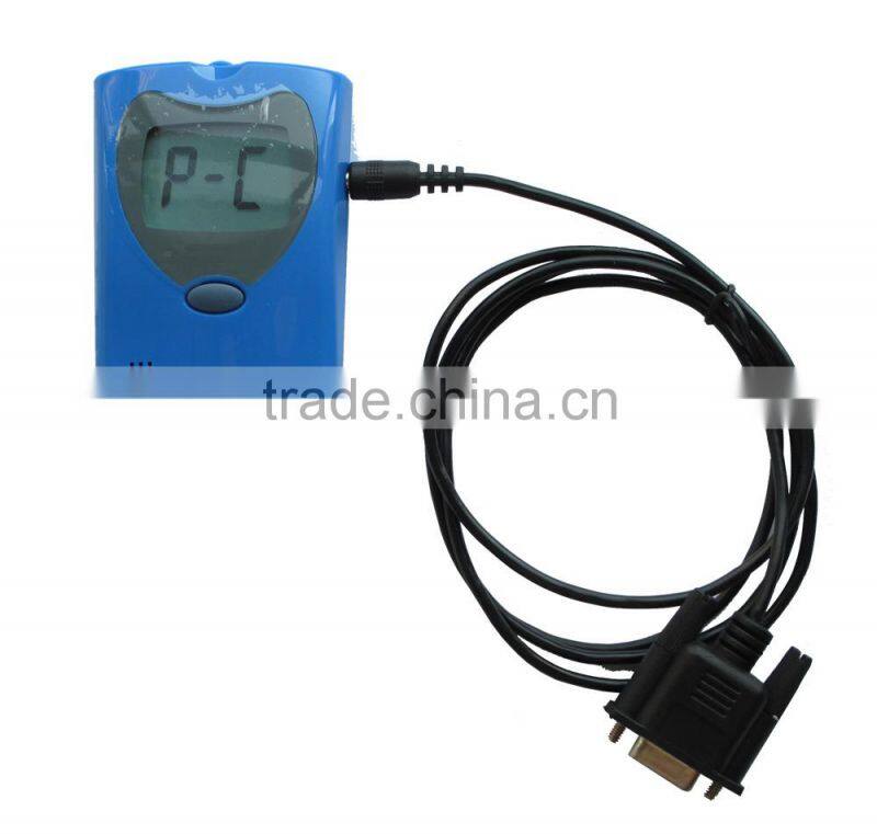 2015 new design High Quality Big Screen Glucose Meter With PC-link USB Cable/ Precise silver strips/ No pain function lancet pen
