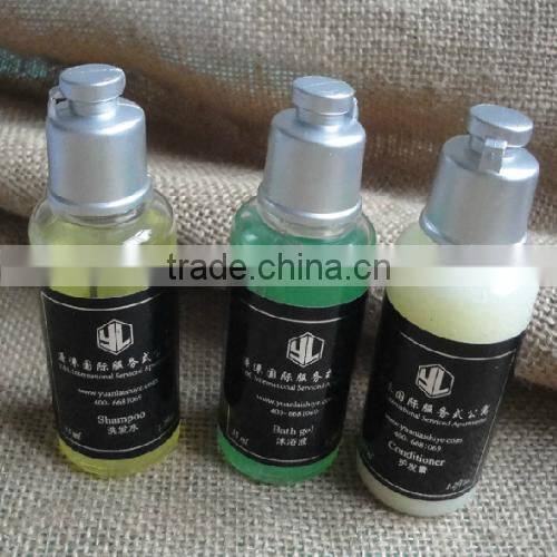 High quality disposable hotel shampoo set