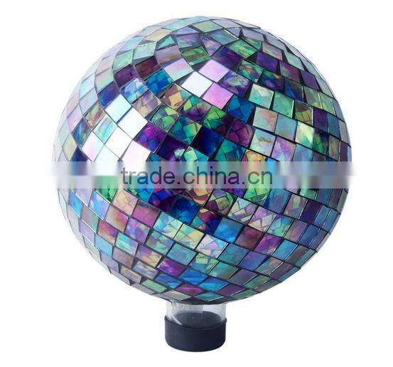 10' Mosaic glass outdoor decoration garden ball