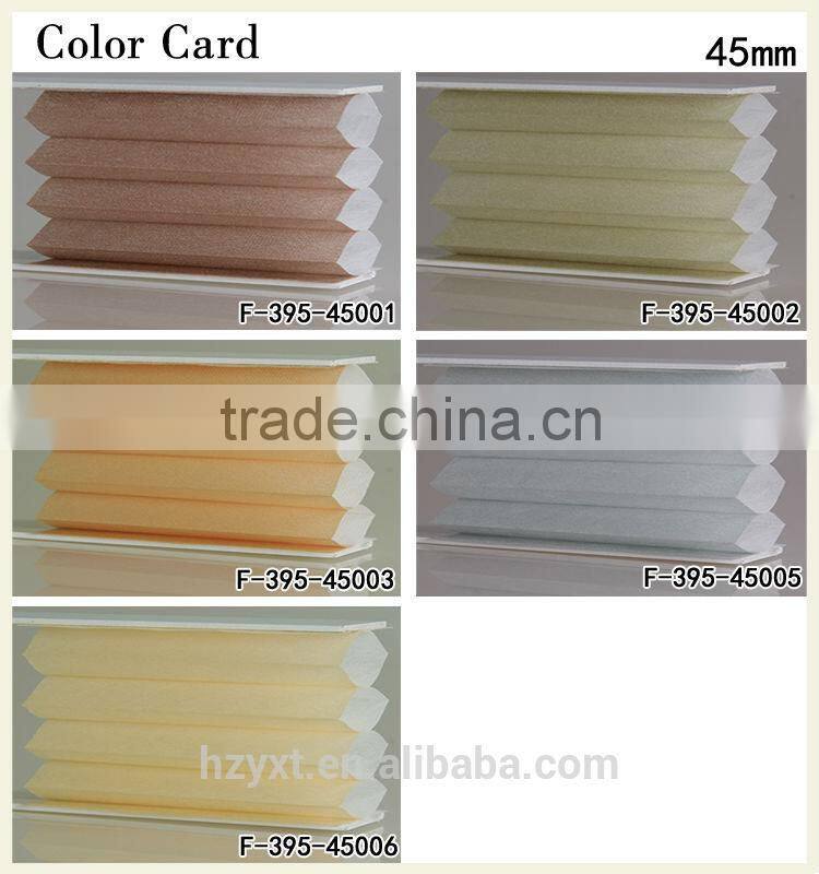 Natural comfortex top down cellular shades