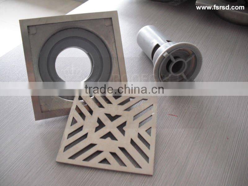 304stainless steel floor drain