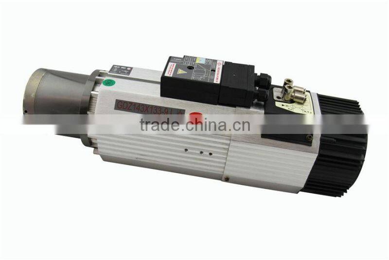 Toauto 9kw 12000-24000rpm GDZ143x133-9(380V Long head) replace italian hsd spindle motor