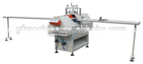 Single head welding machine PVC doors and windows MULLION machinery/PVC window door profile cutting saw