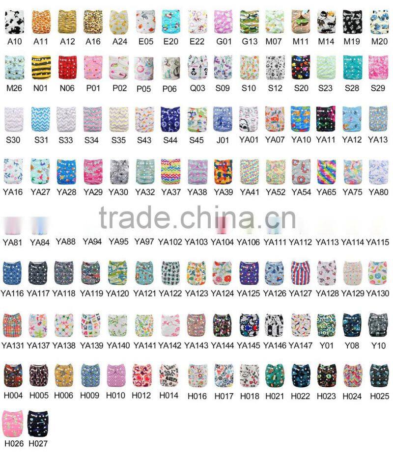 Wholesale Alva Baby Cloth Nappy Covers One Size Pocket Diaper