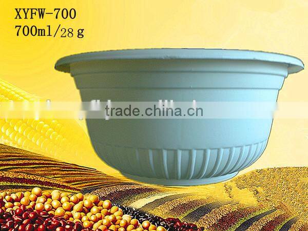 biodegradable disposable plastic bowl :XYFW-700