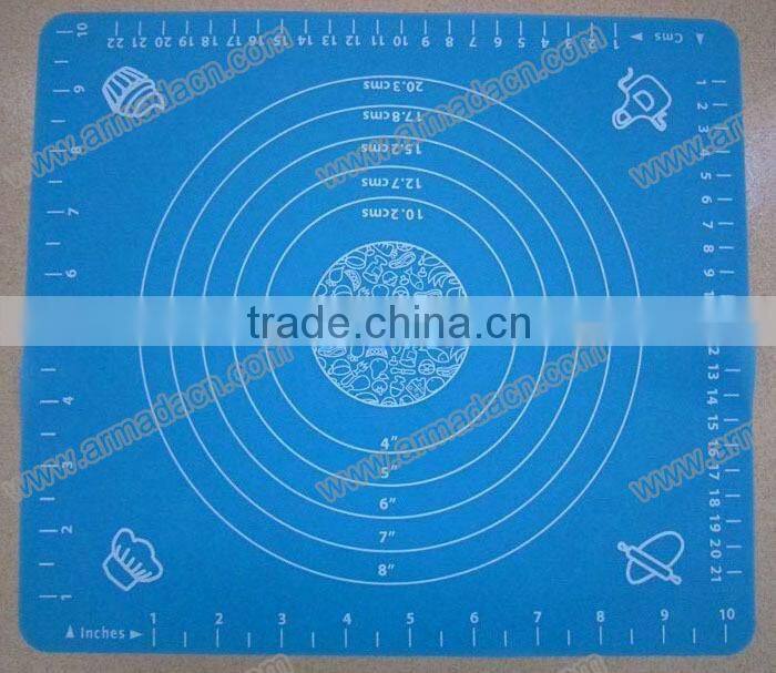 eco-friendly feature soft printed silicone table play mat 29*26cm